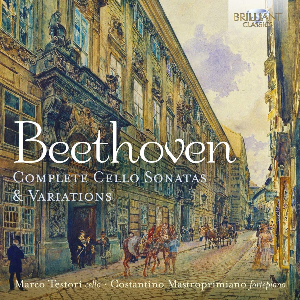 Costantino Mastroprimiano, Beethoven Complete Cello Sonatas and Variations
